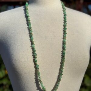 Vintage Green/Blue Stone Necklace